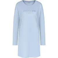 Triumph Chemise de nuit bleu-gris / bleu clair