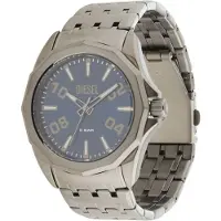 Diesel Montre à affichage analogique 'STINGER' bleu marine / argent