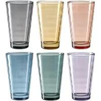 Leonardo GK/6 Becher L 300ml sort.VERSO, Verres, Multicolore
