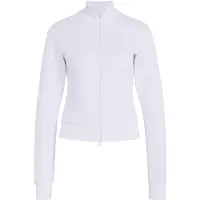 Adidas Soft Lux Slim Full Zip Sweatshirt Violet XL Femme