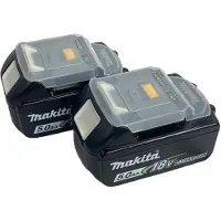 Makita BL 1850 B 18 V - 5 Ah / 5000 mAh Li-ion Batteries avec affichage LED - pack de 2