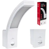 Macleans Lampe LED Lampe à détecteur de mouvement IR Lampe murale Intérieur & Extérieur 750Lm 10W IP54