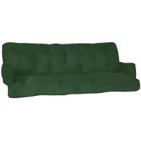 Beautissu Coussin d'assise pour balancelle Hollywood Flair HS, 180 x 50 x 8 cm, vert foncé