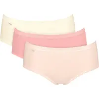 Sloggi Slip ' Originals Basic ' jaune clair / rose / rouge