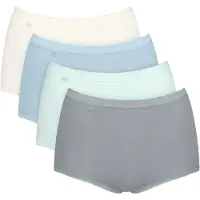 Sloggi Slip ' Originals Basic ' crème / bleu clair / gris / menthe
