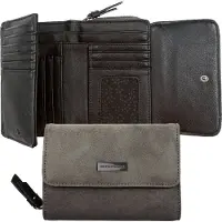 Tom Tailor Porte-monnaies 'Elin' gris