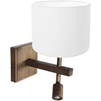 Steinhauer Lampe murale Stang avec capuche blanche