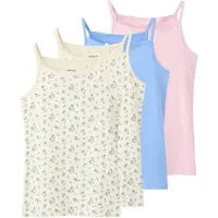 Name it Maillot de corps ivoire / azur / olive / rose