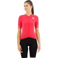 Sportful Monocrom Short Sleeve Jersey Rouge XS Femme