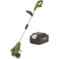 Procraft Motoculteur sans fil CT20bb 20 V, 224 mm, moteur sans balais + 1 batterie 8,0 Ah - sans chargeur
