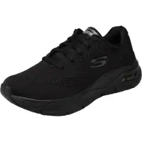 SKECHERS Baskets basses 'Arch Fit' beige / noir