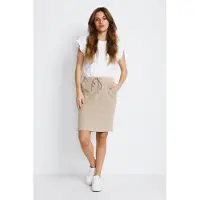 Kaffe Jupe 'Naya' beige clair