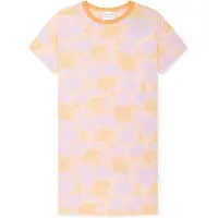 Schiesser Pyjama ' Nightwear ' lilas / pêche