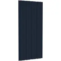 vidaXL : Panneau de toit, 12 pièces, anthracite, 100 x 45 cm, acier galvanisé