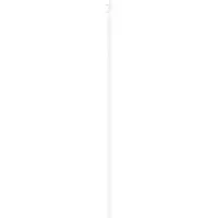 vidaXL : Porte coulissante, 83 x 202 cm, en bois massif de pin, blanche