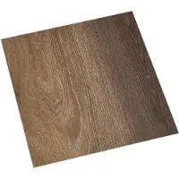 vidaXL , panneaux de sol adhésifs, couleur marron, 30,5 x 30,5 cm, 20 pièces, PVC