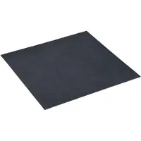 vidaXL , panneaux de sol adhésifs, imitation marbre noir, 30,5 x 30,5 cm