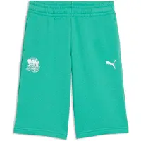 Puma X Paw Patrol Relaxed Fit Sweat Shorts Vert 4-5 Years Garçon