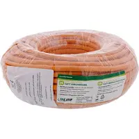 InLine câble de pose Cat.7 S/FTP, CCA, 600MHz, PoE+, sans halogène, orange, 30m