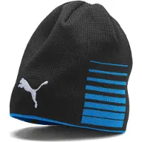 Puma Unisexe, Bonnet, Liga Reversible, Noir, (Taille unique)