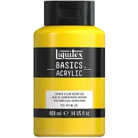 Taidepiste Basics 400Ml Cad Yellow Med Hue 161 (400 ml)