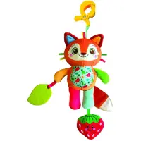 Clementoni Travel Plush with Clamp Fox
