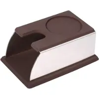 OEM Support pour porte-filtre et tasseur à café en acier inoxydable et silicone pour espresso, idéal pour les professionnels du café et les débutants