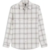 BOSS Chemise à carreaux décontractée en laine vierge mélangée