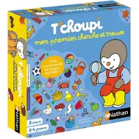 Nathan Jeu d'éveil T’Choupi Mon premier cherche et trouve