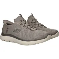 SKECHERS Slip-Ins: Summits Sportief - Taupe - Maat 44