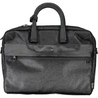 Calvin Klein porte-documents pour homme en polyester noir