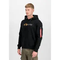 Alpha industries Sweat-shirt orange / rouge / noir / blanc
