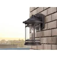 QUOIZEL Applique d'extérieur Palladian bronze E27 60W Marblehead