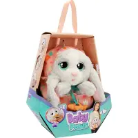 IMC Toys Peluche lapin avec couverture et effets sonores, 24 cm