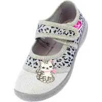 Beck Pantoufle 'MIEZEKATZE' gris / mélange de couleurs