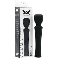 Pixey Massager Aquamini - mini vibromasseur wand (noir)