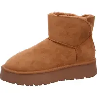 Xti Bottes 142197-CAMEL pour Uni