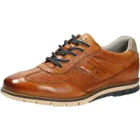 Bugatti Chaussure à lacets cognac / gris
