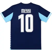 AFA Maillot extérieur Argentinië Messi pour homme - Tailles S à XXL - Maillot de football homme - Merchandise officielle des fans d'Argentinië
