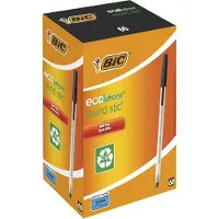 BIC 8932392 Stylo à bille Noir Stylo à bille Stick (1x)