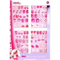 Create It! Ongles artificiels - Auto-adhésifs - 96 pces - - UneTaille - Maquillage