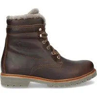 Panama jack Bottines à lacets 'Aviator Igloo' brun foncé