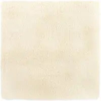 vidaXL Tapis shaggy à poils longs NAVARRA crème 160x160 cm polyester