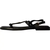 Super Mode Sandales 'Flache Riemchensandalen von Loevah Paris' noir