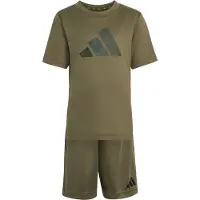 Adidas Survêtement 'Seasonals' olive / noir