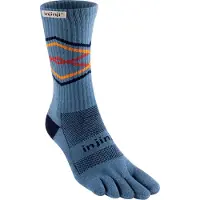 Injinji Chaussettes Trail Midweight Crew Multicolores EU 37-40 Multicolores EU 37-40