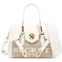 Secret Pon Pon Sacs à main 'Elysia Elite' or / blanc