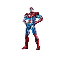 Hot toys Figurine articulée 1/6 Marvel Comics Masterpiece Diecast Iron Patriot