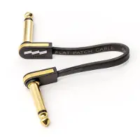 EBS Câble de Patch Guitare 58cm Compact Or