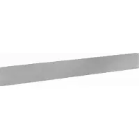 vidaXL Bordure de jardin, 10 pièces, 100 x 12 cm, acier, argenté
